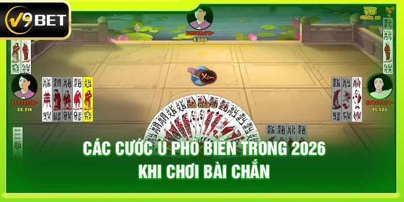 Các cước ù phổ biến trong 2026 khi chơi bài chắn