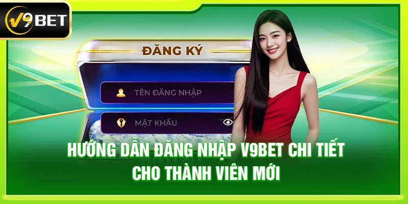 Hướng dẫn đăng nhập V9bet chi tiết cho thành viên mới